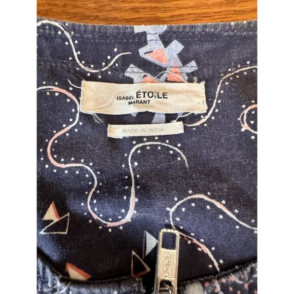 ISABEL MARANT ÉTOILE Nilaney printed cotton jumpsuit size 42 / US 10 - Picture 13 of 16